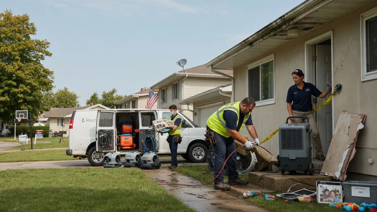 Water Damage Restoration in Heislerville, NJ near me